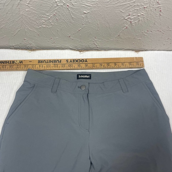 SCHÖFFEL Gray Straight Leg Regular Fit Outdoor Hiking Trail Pant Mens Sz Medium - Picture 3 of 7